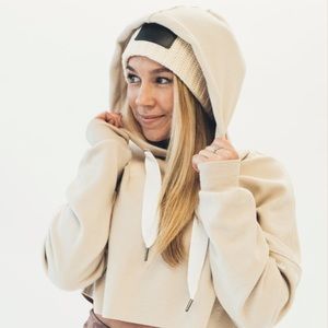 MANDI CROPPED HOODIE